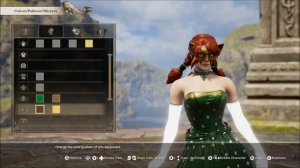 Witcher 3 Triss Masquerade Outfit in SoulCalibur 6 (Custom Character)