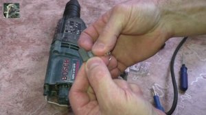Ремонт перфоратора BOSCH GBH 2 26 DFR PROFESSIONAL. Замена щёток.