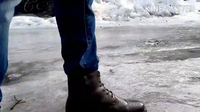 Купила ботиночки в ZENDEN.Испытание водой и грязью.Что из этого вышло?ЧЕСТНЫЙ ОТЗЫВ. смотреть онлайн