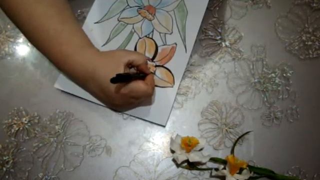 стилизация цветов часть3 смотреть онлайн