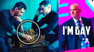 INTERESTING DETAIL in MESSI/RONALDO epic photo - SHOKING WORDS by INFANTINO  WORLD CUP FOOTBALL NEWS