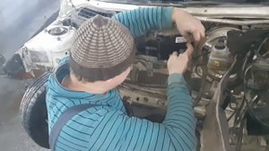 Снимаем корпус печки лада приора )