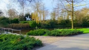 ?KEUKENHOF GARDEN 2023 is NOW OPEN ! ?? Flowering Fields - Pavilions - Shops | Tour part 2