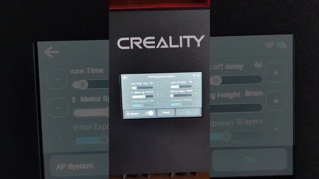 Creality Halot Mage Pro, SUNLU ABS Like resin and latest Firmware "It works well"