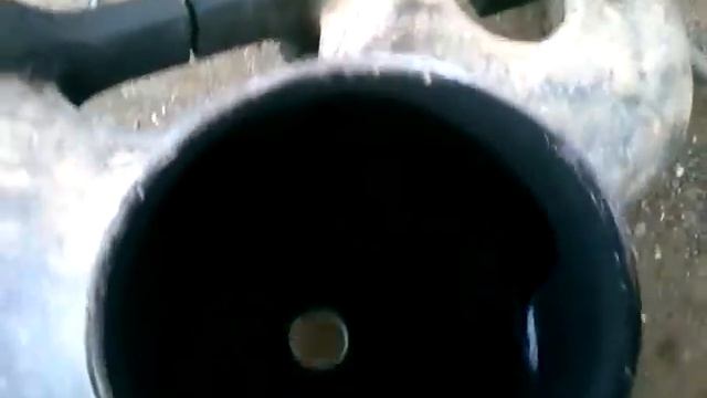 сварка глушителя автомобиля при помощи МР-3, ремонт Фиат албеа, сварка ремонт катализатора ,