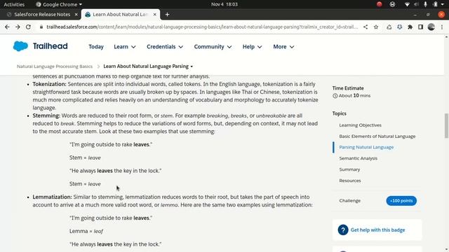 Salesforce Certified AI Associate Certification Intro to NLP part 2