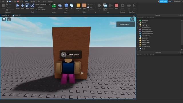 How to use the new Proximity Prompt feature in Roblox Studio! смотреть онлайн