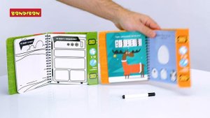 Игры в дорогу ДОРИСУЙ и ДОРИСУЙ-2 BONDIBON.