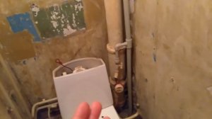 Купили квартиру делаем ремонт в санузле - замена водопроводной трубы и чугунной канализации