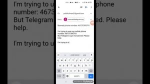 как разблокировать номер Telegram|| Этот номер телефона забанен Telegram