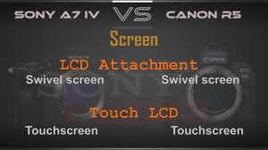 Sony a7 IV VS Canon R5