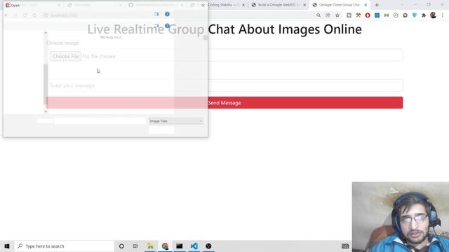 Build a Omegle WebRTC Clone Group Chat With File or Images Transfer in Socket.io Using Node.js смотреть онлайн