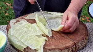 Голубцы с Мясом и Овощами  Азербайджанская Кухня Деревенская Кухня Рецепты бабушки