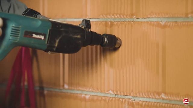 Крепеж для керамических блоков. Тест Porotherm на прочность смотреть онлайн