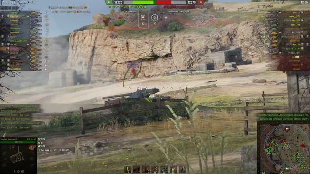 ТАНК 9 уровня BatChat 25T AP Как реализовывать барабан смотреть онлайн