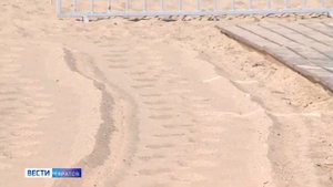 Пляжеуборочная машина "Пескарь" российского производства теперь и в Саратове