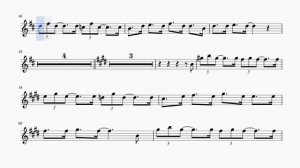 Oh, Champs Elysees. Mike Wilsh. Minus for alto sax