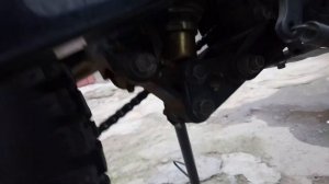 Лифан 200 GY-5 модернизация крепления задней звезды. Прогрессия, и масло.