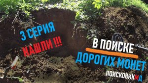 МНОГИЕ КОПАТЕЛИ МЕЧТАЮТ О ТАКОЙ МОНЕТЕ | А МЫ ЕЕ НАШЛИ | В ПОИСКЕ ДОРОГИХ МОНЕТ | 3 СЕРИЯ