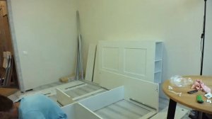 Сборка кровати Brimnes из Икеа своими руками