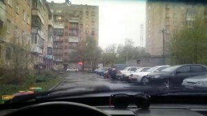 Дворники во время дождя