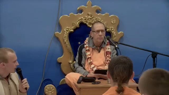 Е.С. Бхактивайбхава Свами – 24.01.2017 – Коргашино – ШБ 1.11.34 – Как возродить отношения с Богом смотреть онлайн