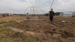 Как очень быстро смонтировать теплицу