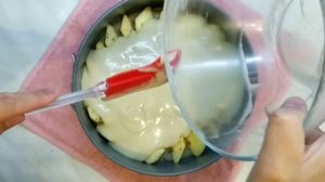 Постная шарлотка ? Яблочный постный пирог ?Пирог без яиц и молока