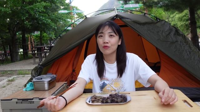 비싼 장비 닳아 없어질 때 까지 계속 캠핑 하려면 이렇게｜탄소 제로 영지｜충주 무학 시장 맛집｜청풍순대｜수제 만두｜월악산 닷돈재 야영장