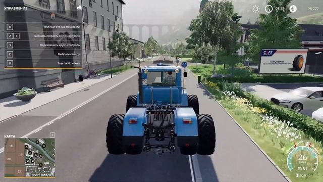 МОД на ТРАКТОР ХТЗ Т 150К для Farming Simulator 2019 смотреть онлайн