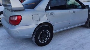 Звук сломанного заднего редуктора Subaru