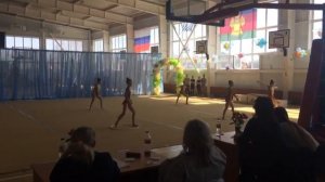 Выступления по художественной гимнастике)мы с девочками!