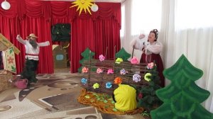 Театральная постановка русской народной сказки "Репка"