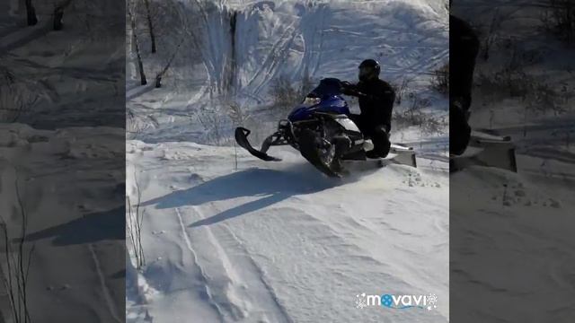 Покатушки на снегоходе! смотреть онлайн