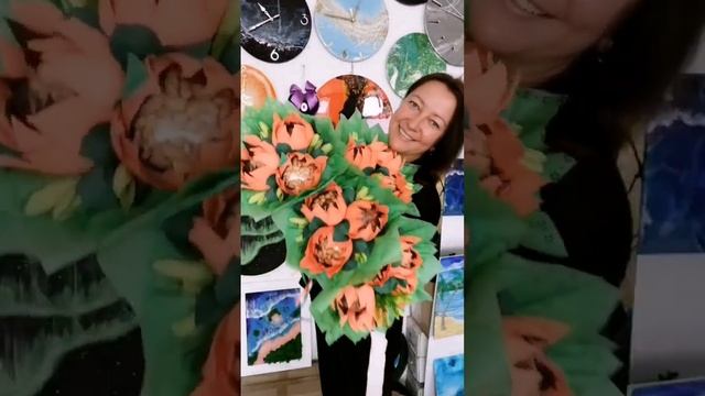 Букеты из орехов #аннакохан