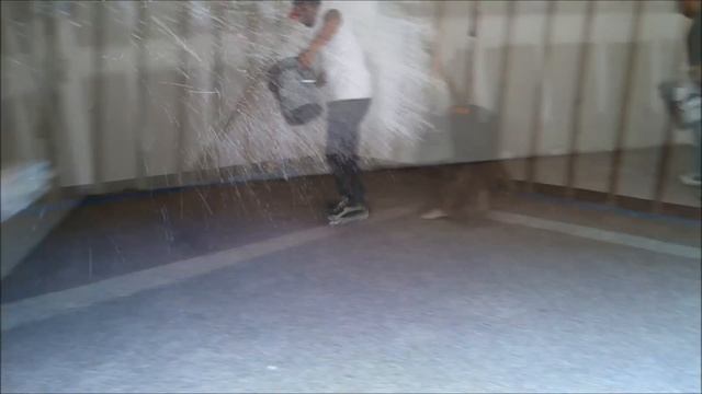 100% Solids Epoxy liquid Granite Garage Floor Coatings смотреть онлайн