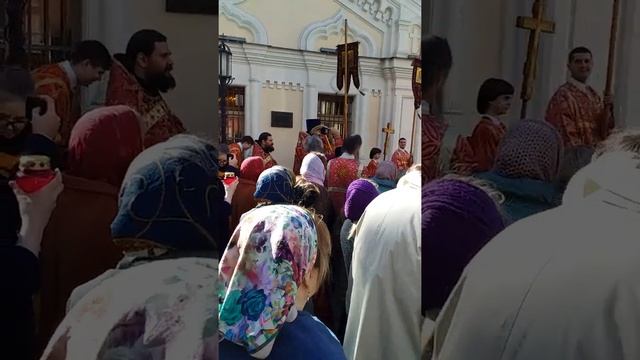 ХРАМ СОФИИ ПРЕМУДРОСТИ БОЖИЕЙ.КРЕСТНЫЙ ХОД.9 апреля 2018г.ХРИСТОС ВОСКРЕСЕ! смотреть онлайн