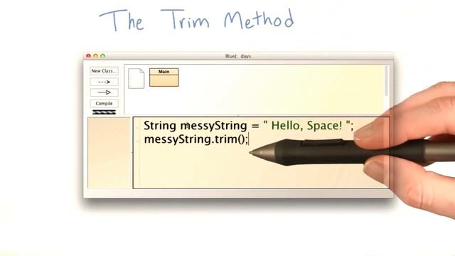 The trim Method - Intro to Java Programming смотреть онлайн