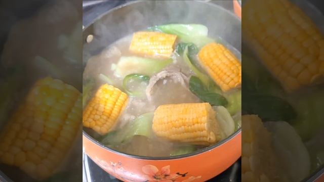 Craving bulalo #bulalo #보양식 #소고기 #옥수수 #채소 #콜라겐 #요리  #cooking #corn #beef #soup  #cravings #craving