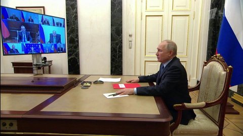 Международное сотрудничество на Каспии президент обсудил с постоянными участниками Совбеза РФ