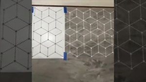 Современное  решение- трафареты для покраски стены