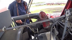 Трактор к744р4.Замена ремней на тракторе марки Митсубоши. работа на стану.  Собрали БДТ (Сезон 2019