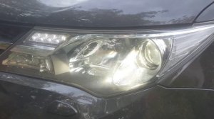 Заморгал ксенон на Toyota RAV-4