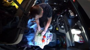 Живу в кабине грузовика в эту холодную погоду….