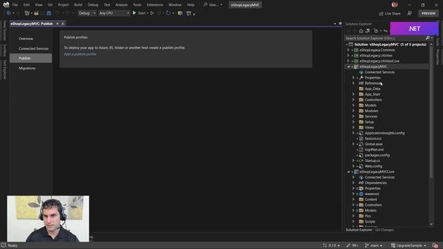 Deploying an Incrementally Migrated ASP.NET App to Azure App Service [15 of 18] Migrating