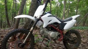 свап 140 в 125/ttr125 /катаем в лесу #stunt #мото #альфа #питбайк