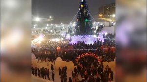 Открытие городской елки в Норильске. 2017г.