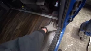 Mercedes Vito W638 Установка второго ряда сидений