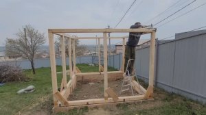 Беседка из дерева 3на3 мет.(каркас)