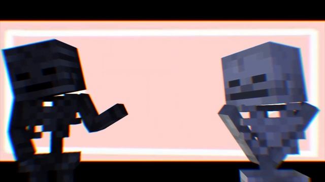 Friends Meme {Wither X Skeleton} - Minecraft Animation смотреть онлайн